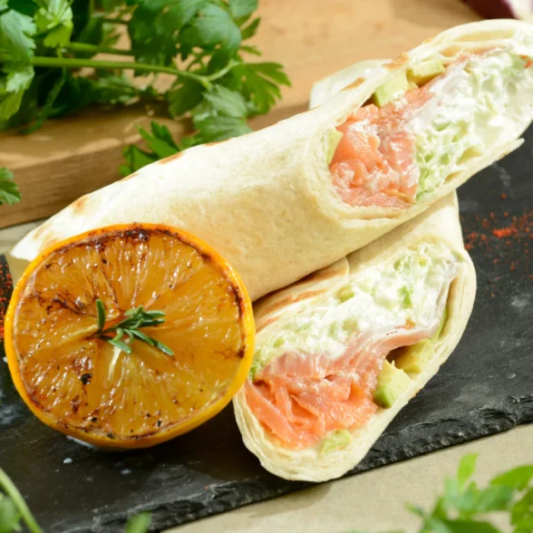 WRAP CU SOMON 220 g