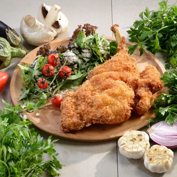 SNITEL VIENEZ DIN COTLET DE PORC 350 g