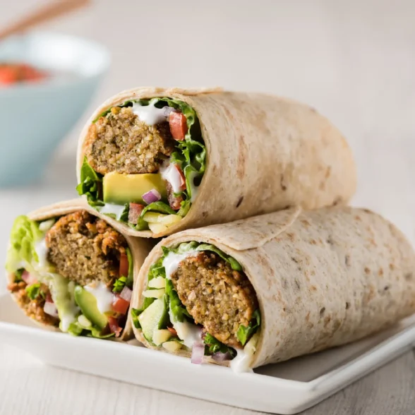 WRAP CU HUMMUS SI FALAFEL 250 g